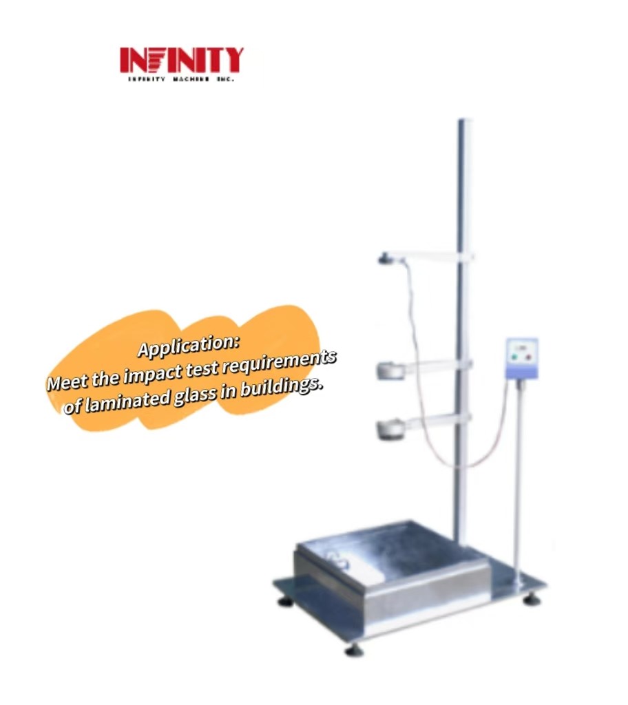GB/T9962-1999 Mimarlık için Çarpışma Deneme Makinesi Laminasyonlu Cam Çarpışma Denemesi
