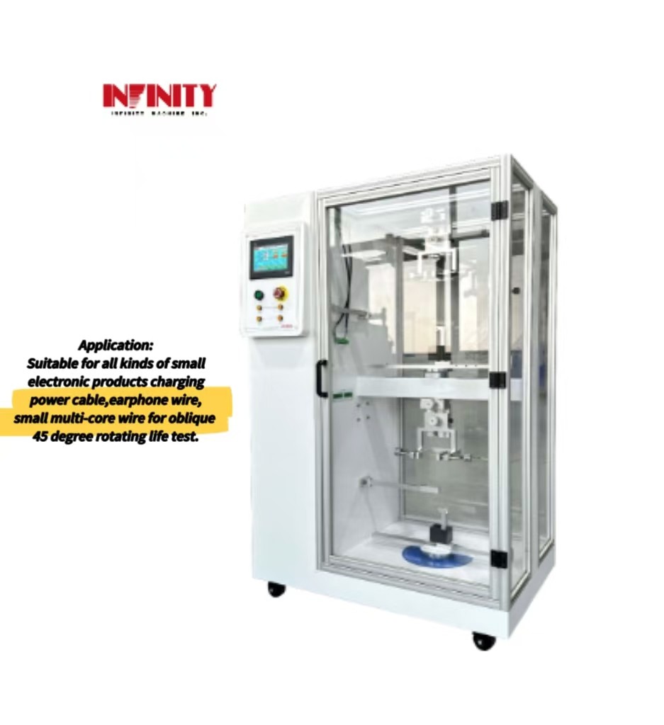 Küçük Elektronik Ürünler için 2 yuva tel 45° Konik Çekim Test Makinesi