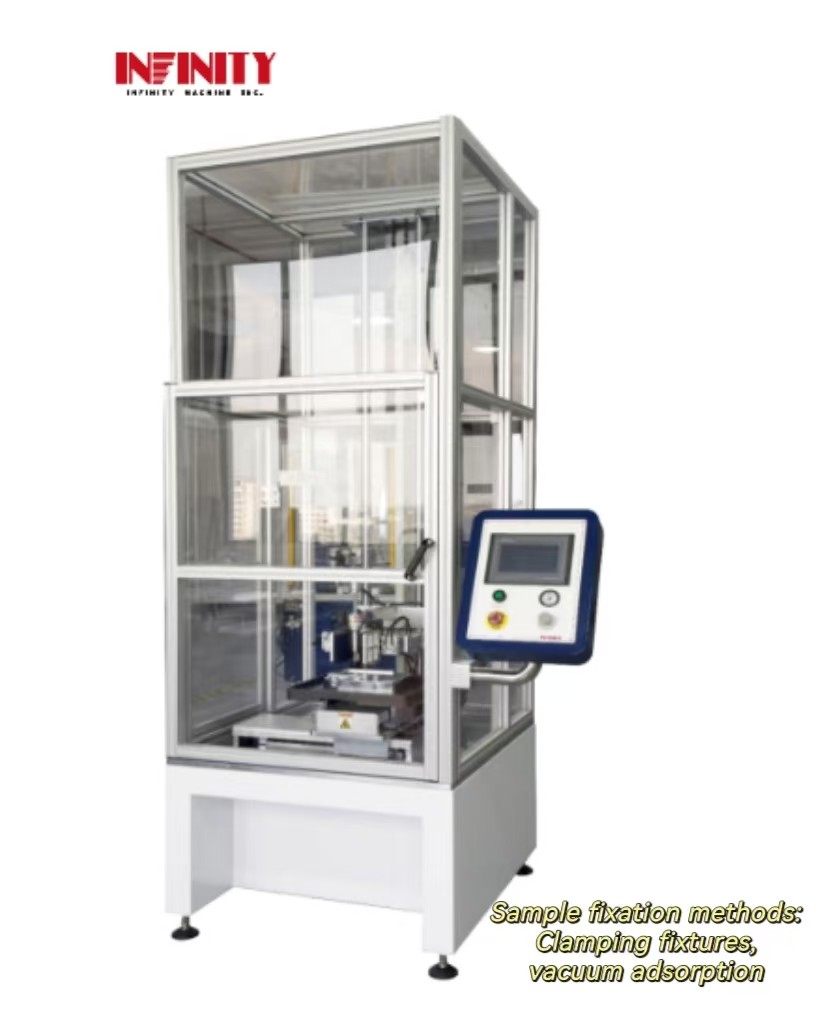 PLC Kontrolü Çelik Topu Elektronik Ürünler İçin Düşme Serbest Çarpışma Deneme Makinesi