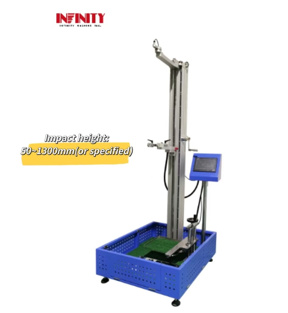 Dokunmatik Ekran Görüntüleyici Otomatik hassas çelik topu Çarpışma Test Makinesi Cam için