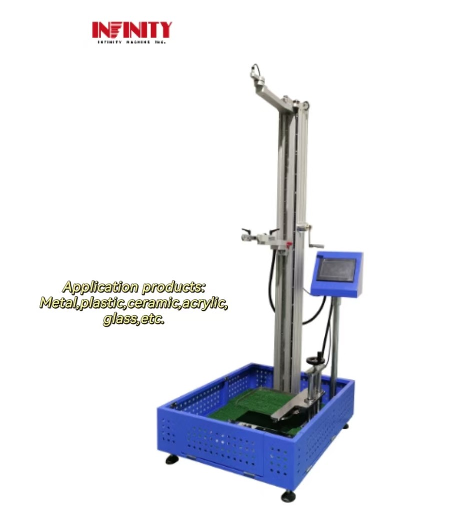 Otomatik hassasiyetli çelik topu darbe test makinesi metal darbe testi için