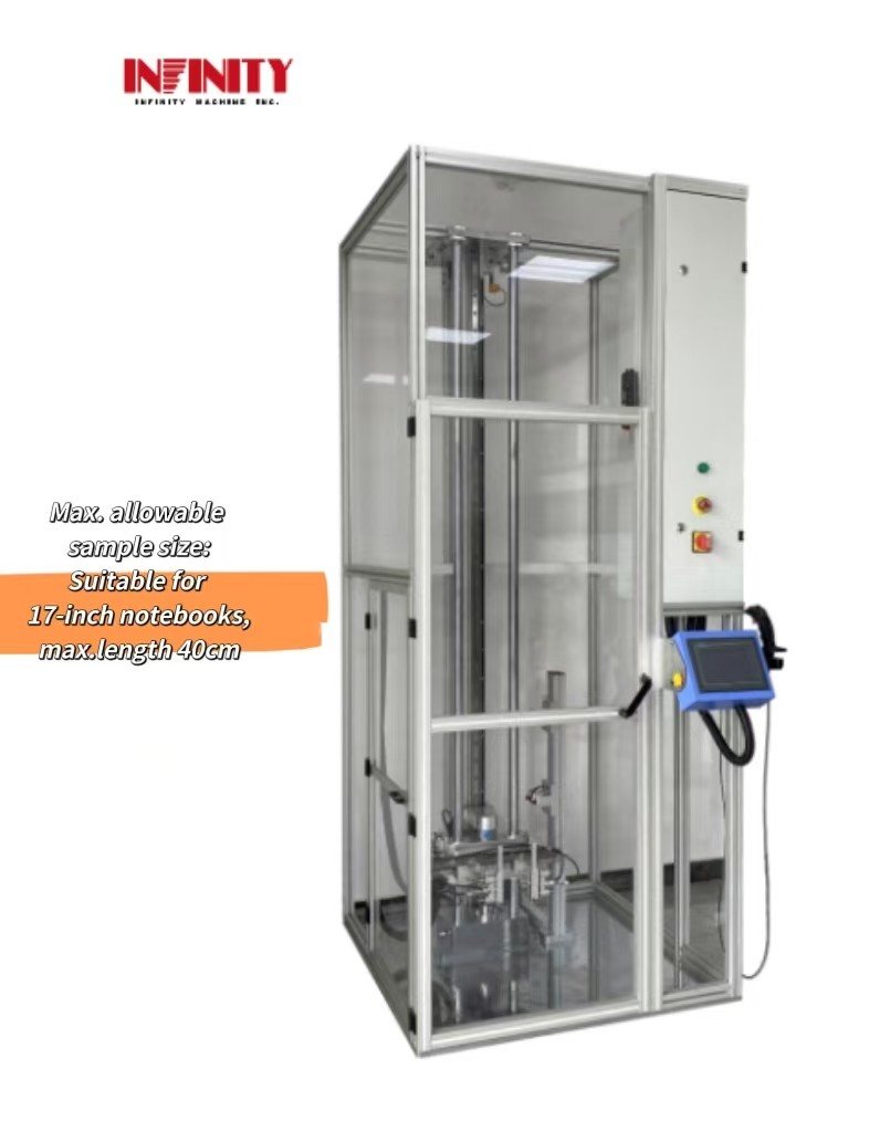 PLC Kontrolü LCD Dokunmatik Ekran 300mm Düşük Testi Yönlü Düşük Test Makinesi