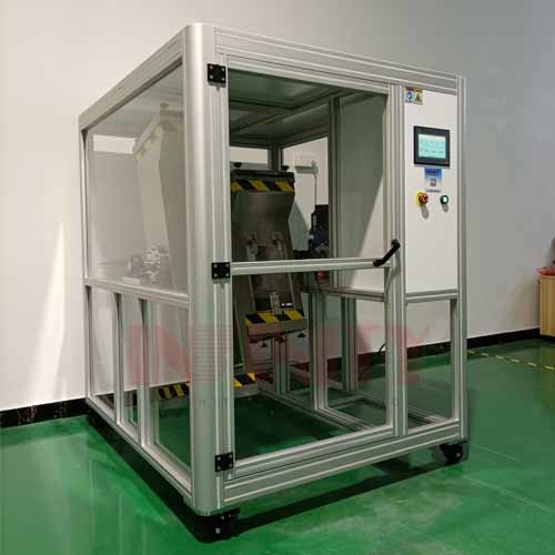Dokunmatik Panel Kontrollü Yuvarlanma Düşürme Test Makinesi IEC 60068-2-3 IEC 60068-2-32 Standardı