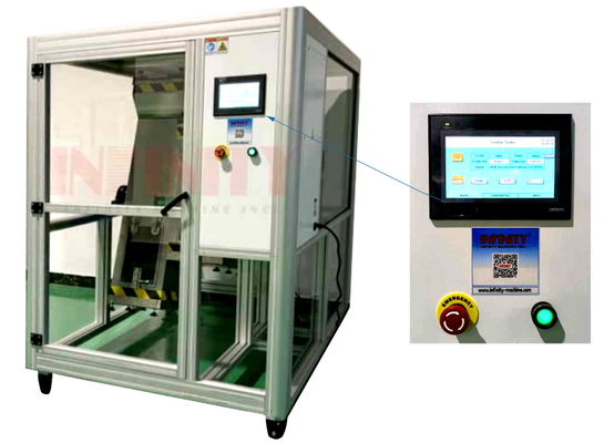 Yuvarlanma Düşürme Testi için GB/T2324.8 Dokunmatik Panel Kontrollü Devrilme Test Cihazı