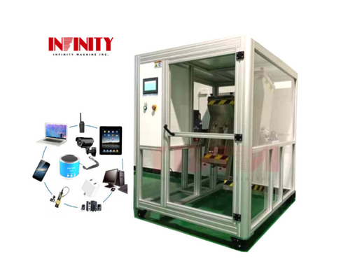 IEC 60068-2-32 Dokunmatik Panel Takla Bırak Darbe Test Cihazı 1000mm 500mm Rastgele