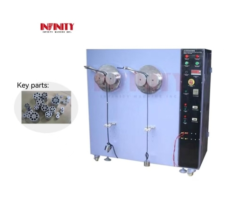 SFF 8417 Çok çekirdekli kablo bükme döngüsü test makinesi test hızı 13rpm