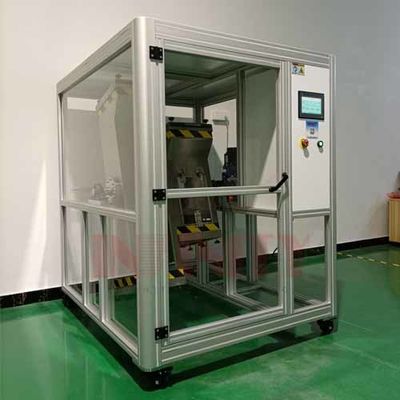 Dokunmatik Panel Kontrollü Yuvarlanma Düşürme Test Makinesi IEC 60068-2-3 IEC 60068-2-32 Standardı
